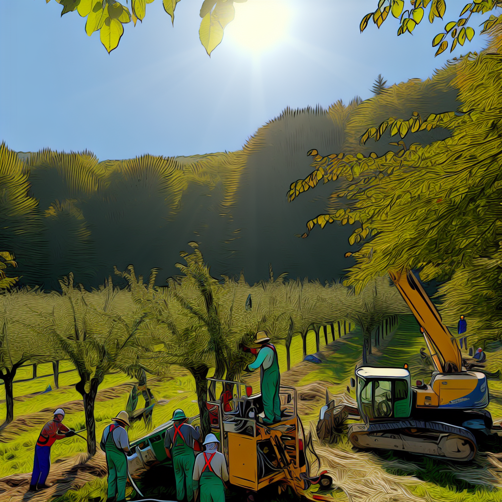 "Quelles sont les avancées technologiques et pratiques innovantes en arboriculture en Mayenne ?"