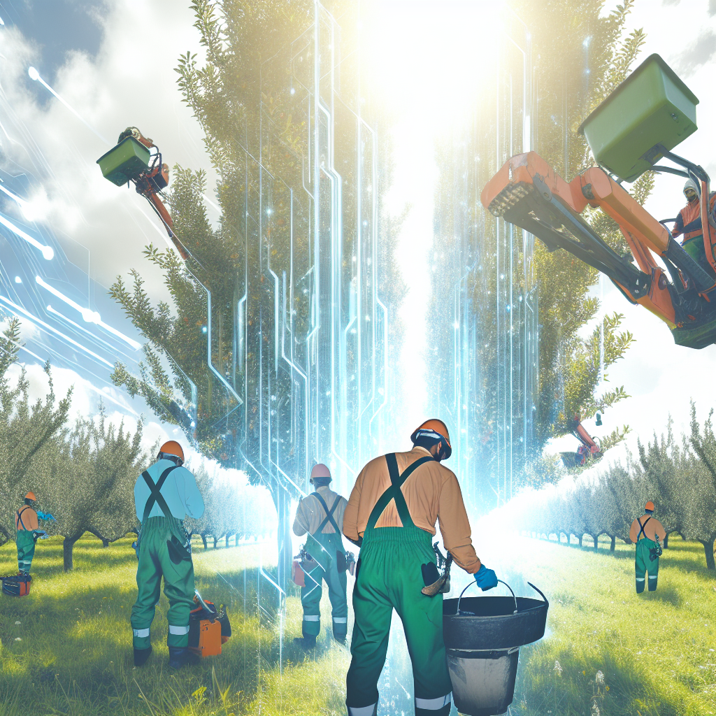 Comment les techniques modernes et les outils high-tech réinventent-ils l'arboriculture?